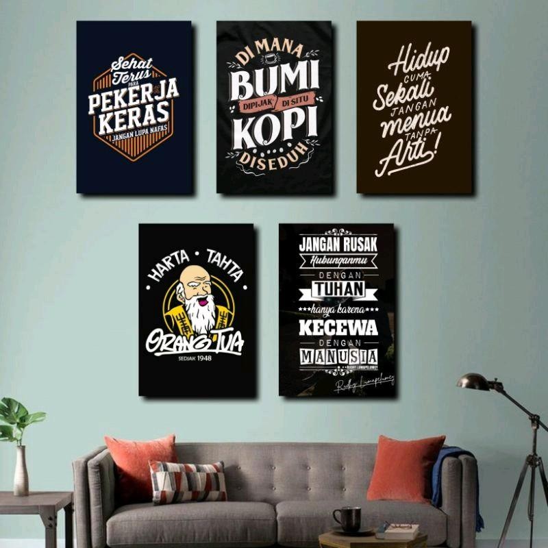Jual poster & produk cetak Poster Dinding Aesthetic Wall Decor Hiasan ...