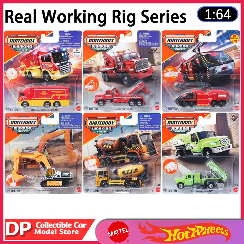 Jual Mattel Matchbox Real Working Rigs 2025 1:64 Scale Die-Cast Metal ...