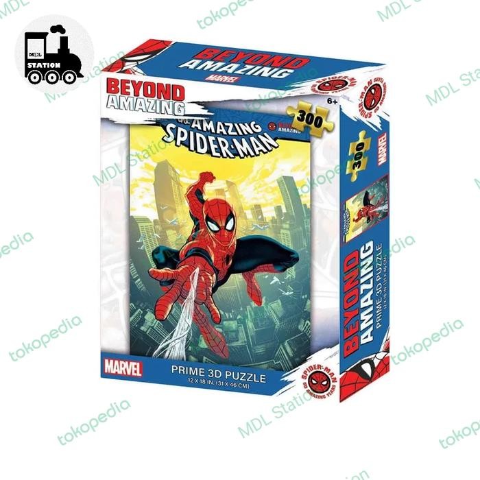 Jual MARVEL AMAZING SPIDERMAN - PRIME 3D PUZZLE 300 Pcs (Lenticular ...