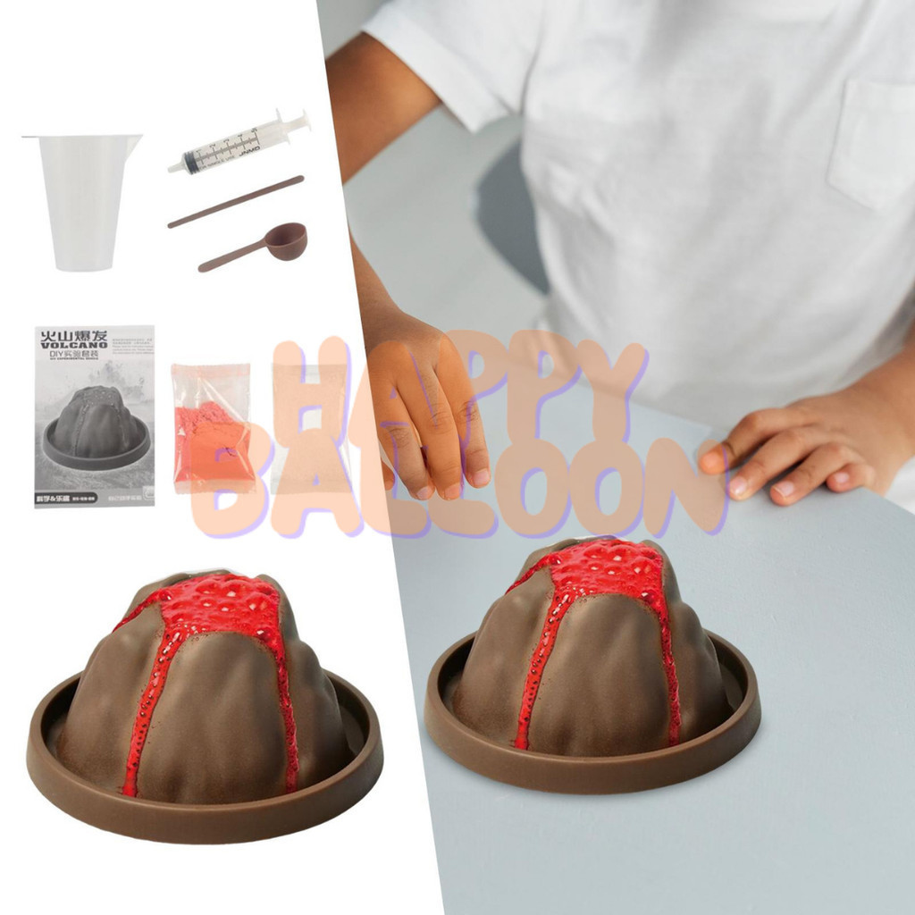 Jual HappyBalloon Mainan Anak Volcano Eruption / Erupsi Gunung Science ...