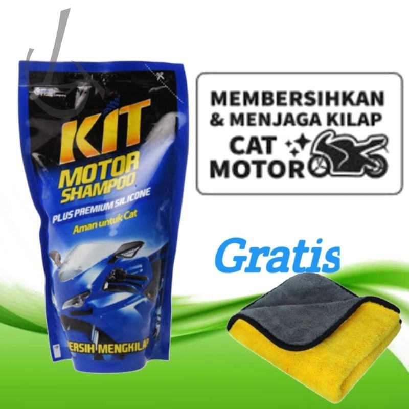 Jual Kit motor shampoo cuci motor aman bagi cat kilap seperti baru ...