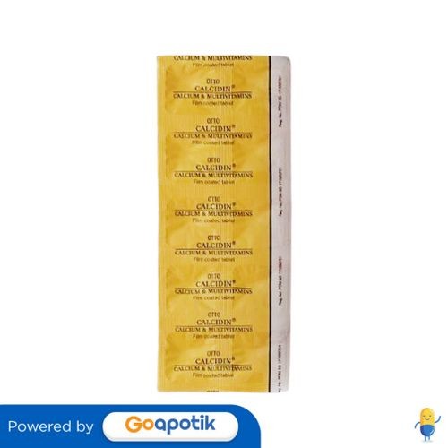 Jual Calcidin Strip Isi 10 Tablet | Shopee Indonesia
