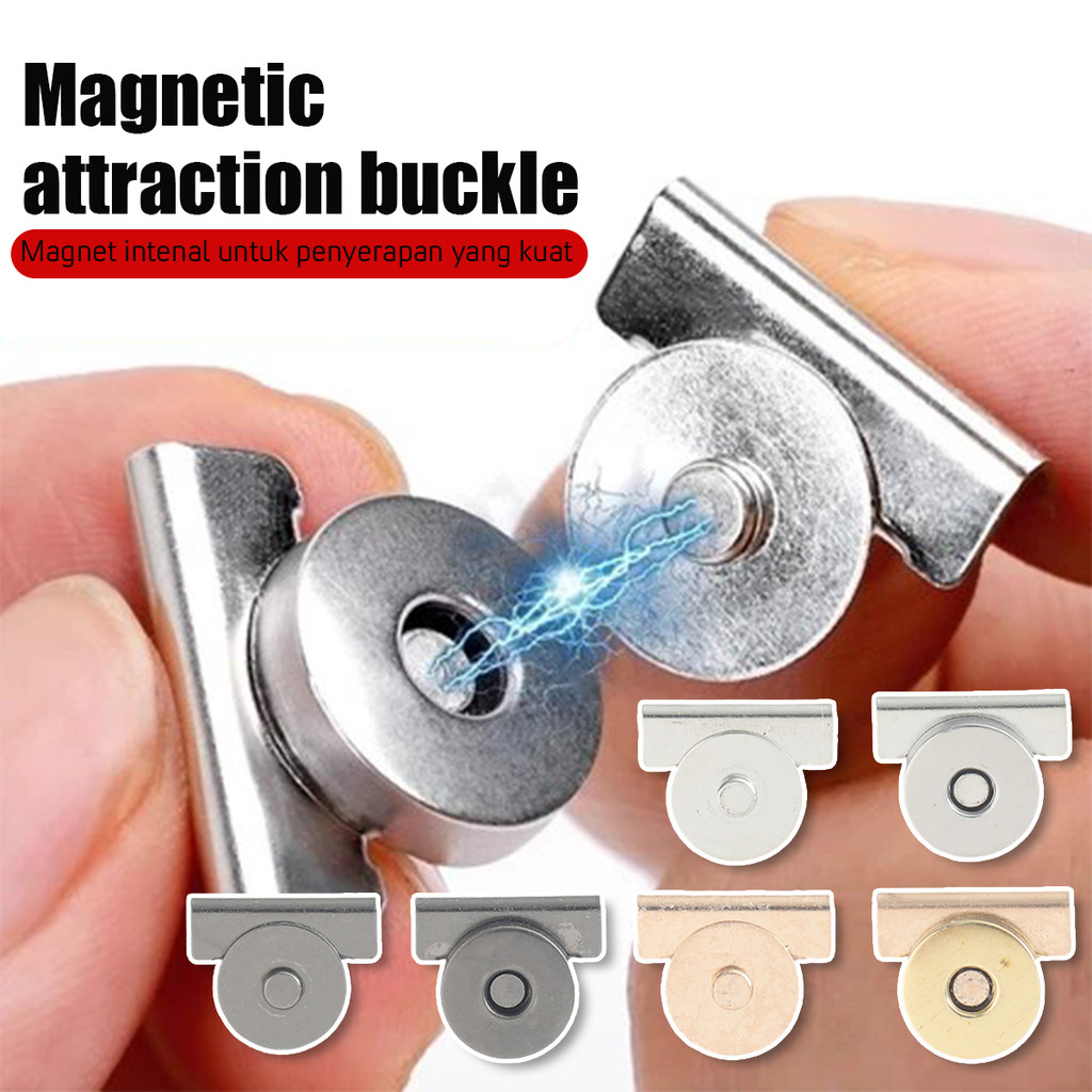 Jual kancing magnet untuk tas Snap Serbaguna Accesories Tas Kancing ...