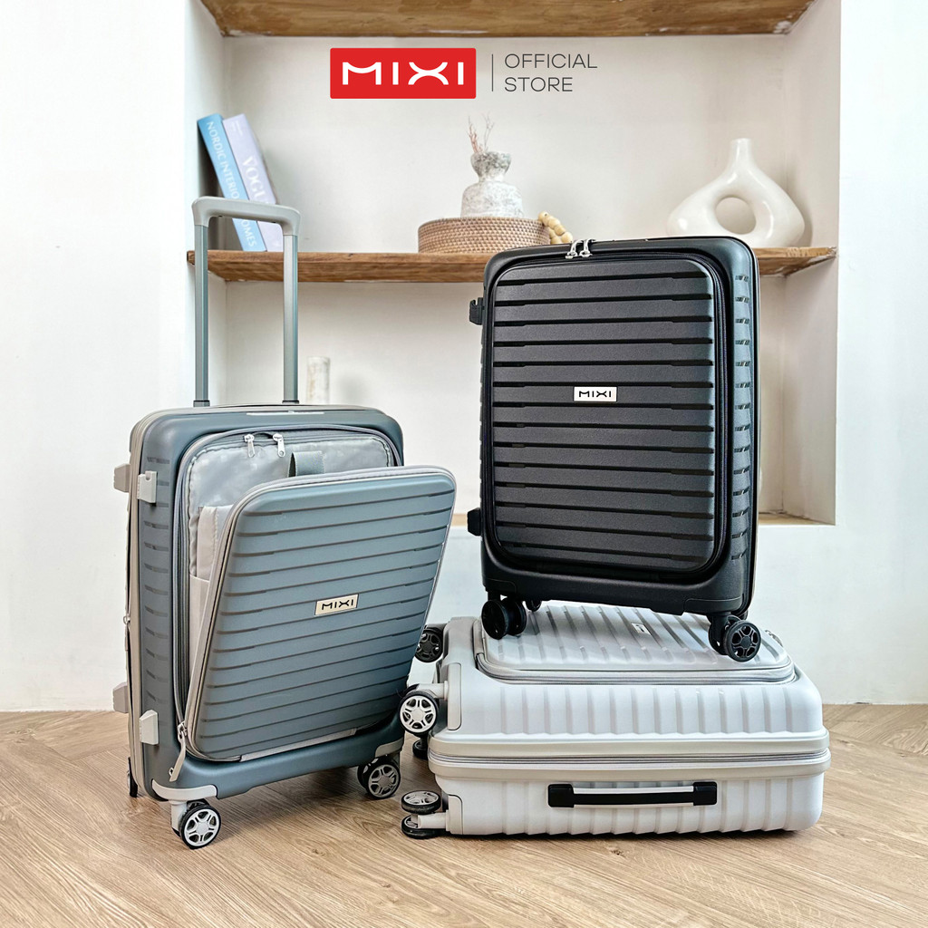 Jual Koper Laptop Mixi x Roaming Koper Size Kabin & Bagasi Front Load ...