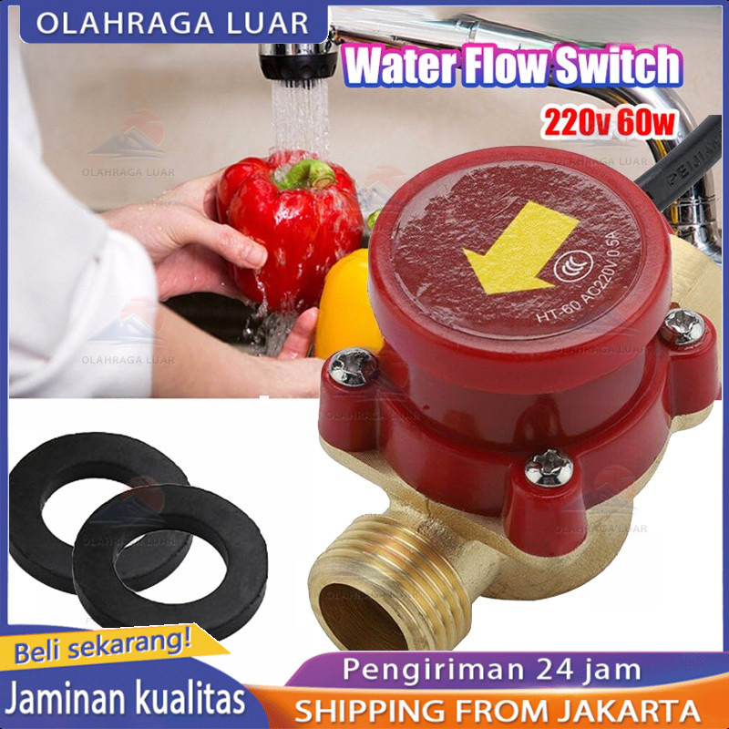 Jual NEW Saklar Otomatis Pompa Booster 1/2 Inch Saklar Water Flow ...