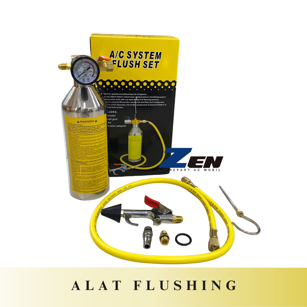 Jual ALAT FLUSHING AC MOBIL FLUSHING TOOL KIT SET LENGKAP BERKUALITAS ...