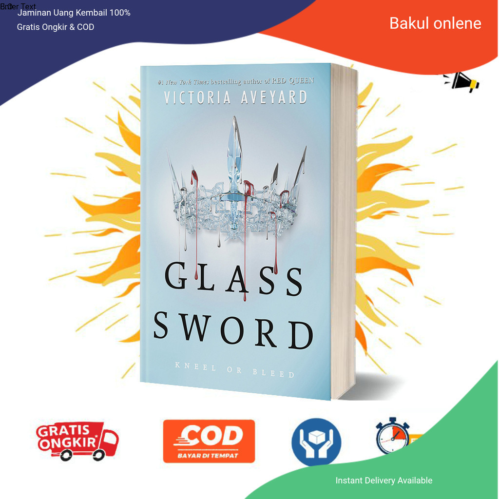 Glass Sword (Red Queen Series) By Victoria Aveyard – Hardcover Edition, Good Condition