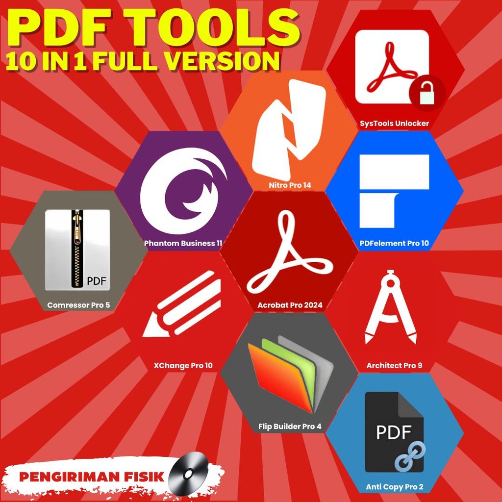 Jual PDF XChange Editor Pro Nitro Element Acrobat Ai to Excel PPT Word ...