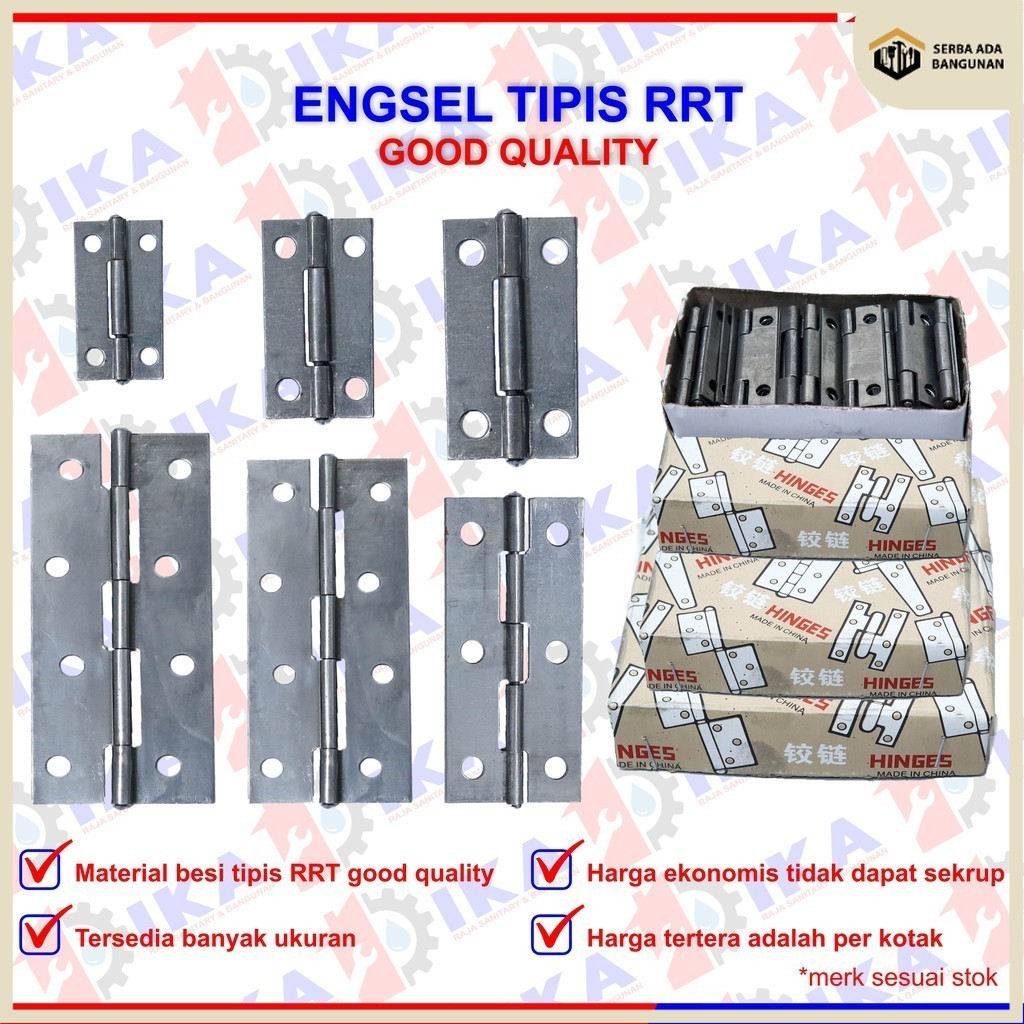 Jual SAB Engsel Tipis Kupu 1 1,5 2,5 3 3,5 4