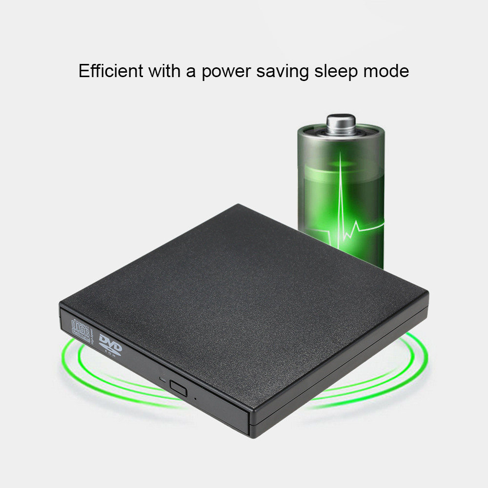 Jual USB 2.0 Portable Slim External DVD/CD-RW Optical Disc Drive Reader ...