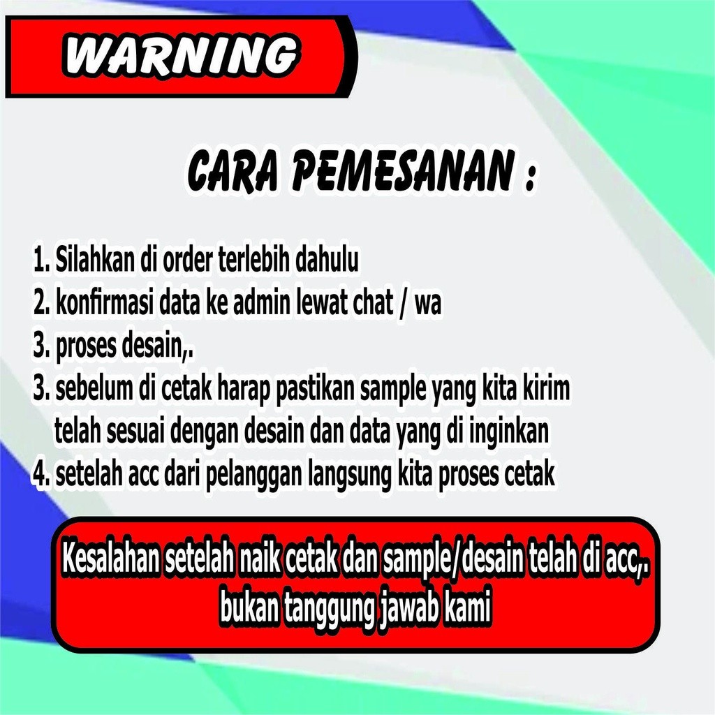 Jual Cetak Nota Costum 1/4 2 ply Nota geratis dsain murah nota geratis ...