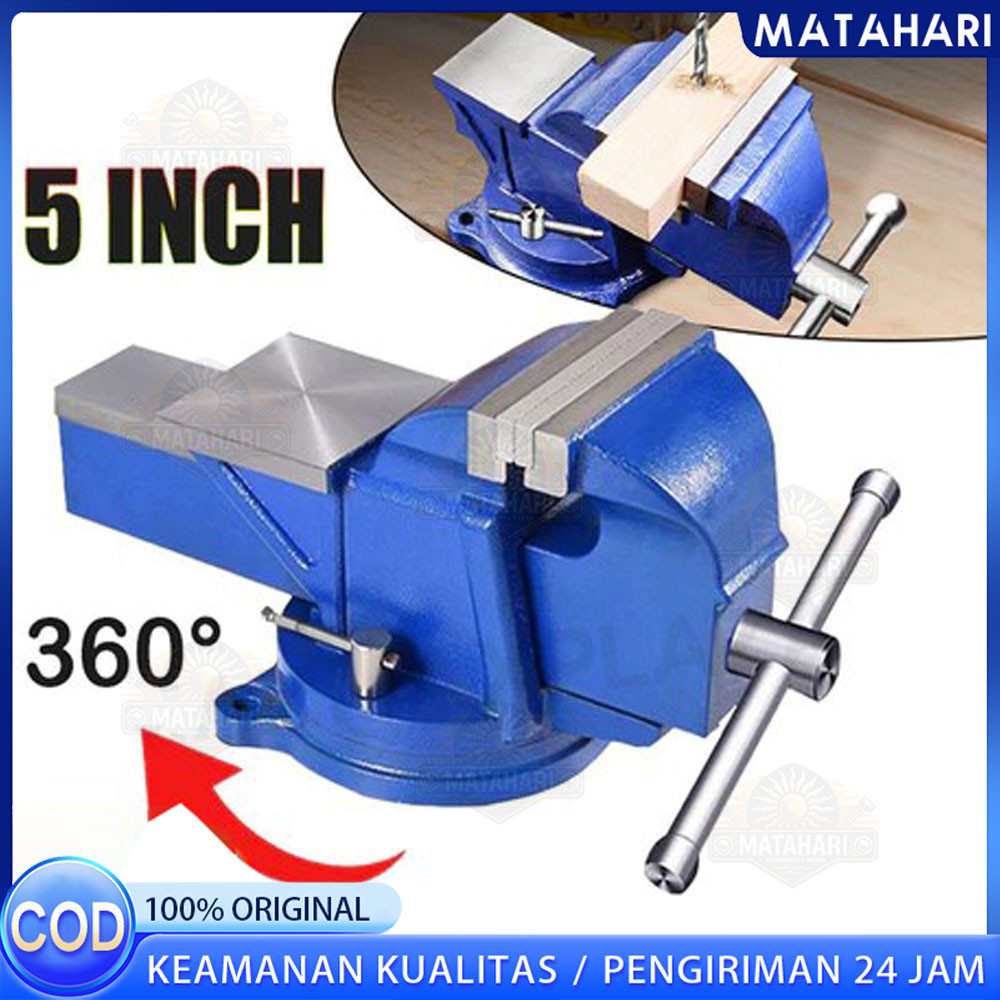 Jual Catok Clamp 5'' / catok paron / Ragum Klem / Catok Meja / Bench ...