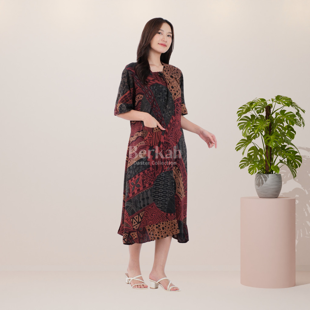 Daster Rayon Karet Batik Surya Teja Dsl- 4