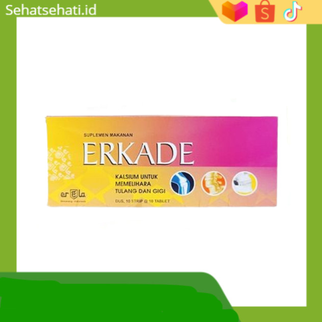 Jual Erkade vitamin dan suplemen ibu hamil 1 box original produk ...