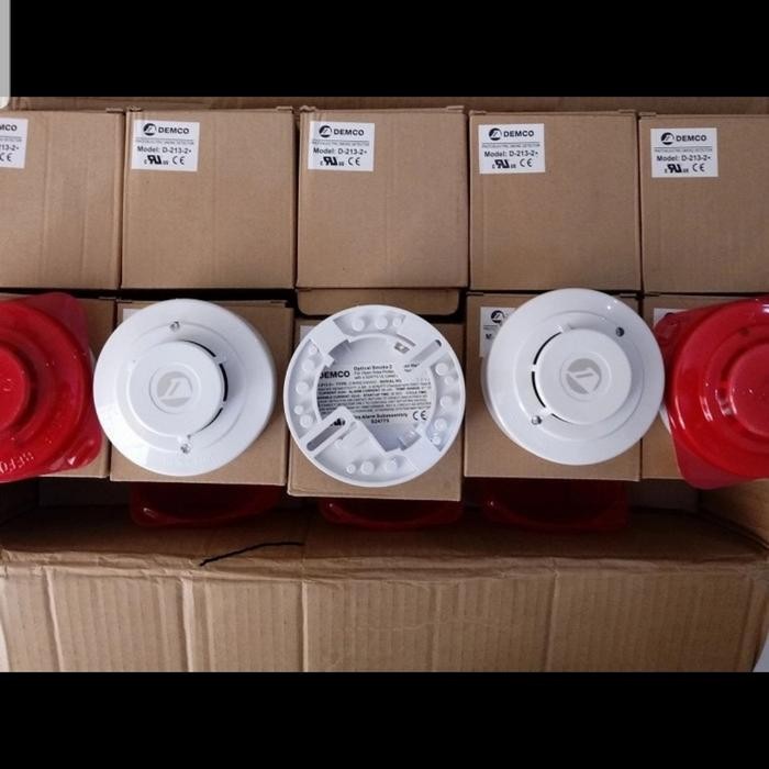 Jual SMOKE DETECTOR DEMCO PHOTOELECTRIC FIRE ALARM PANEL D213 | Shopee ...