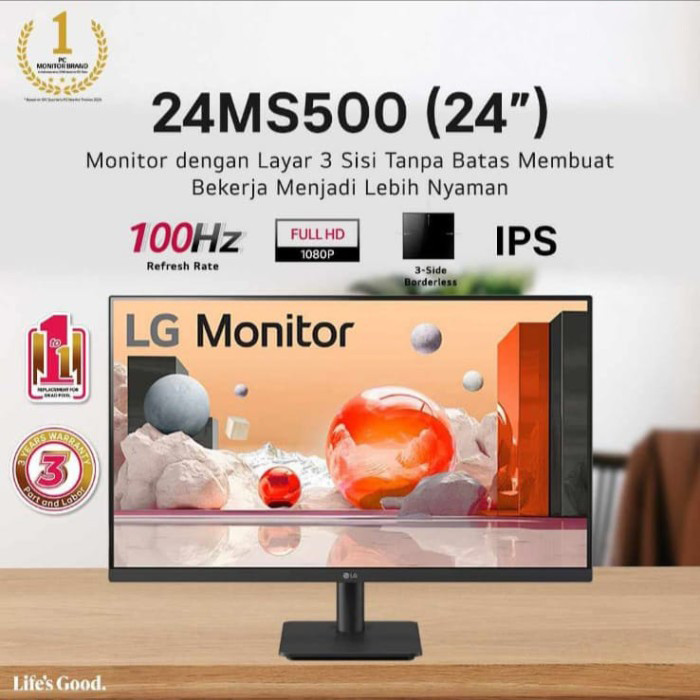 Jual LED LG 24MS500-B 24