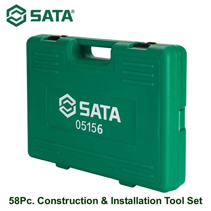 Jual SATA Tool Kit Set Sata 05156 - 58 Pcs Construction & Installation ...