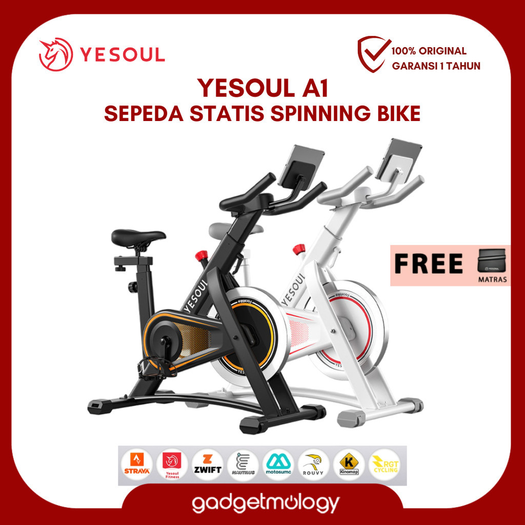 Jual Yesoul A1 Smart Spinning Bike Magnetic Alat Fitness Sepeda Olahraga Statis Indoor Gym Strava Zwift Shopee Indonesia