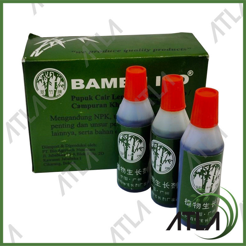 Jual Pupuk Organik Cair Bambu Ijo 12 ml1 Box isi 10 Botol Nutrisi ...