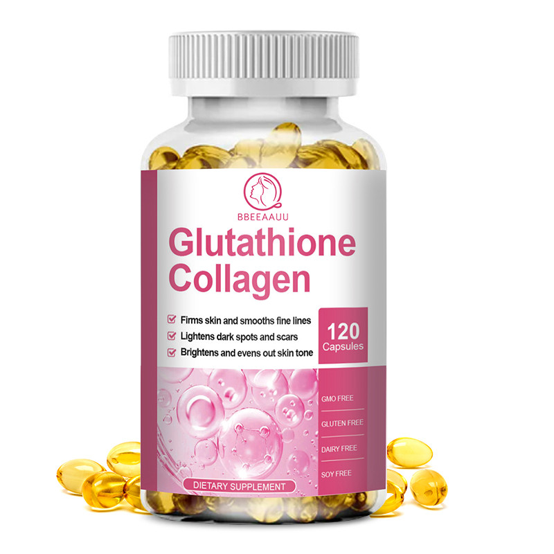 Jual BBEEAAUU Glutathione Collagen Capsules Whitening Skin Anti Aging  Collagen Glow Capsule Beauty | Shopee Indonesia