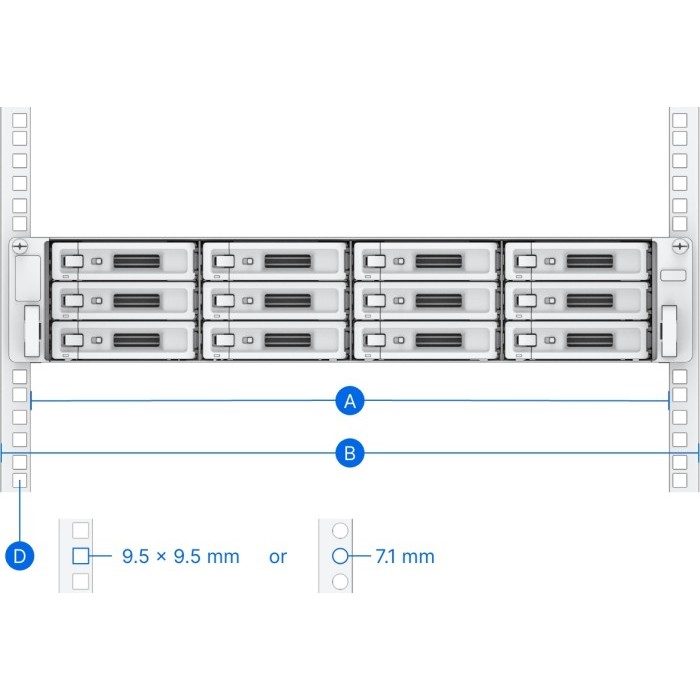Jual Synology Rail Kit RKS-02 for Synology NAS Rackmount Servers ...