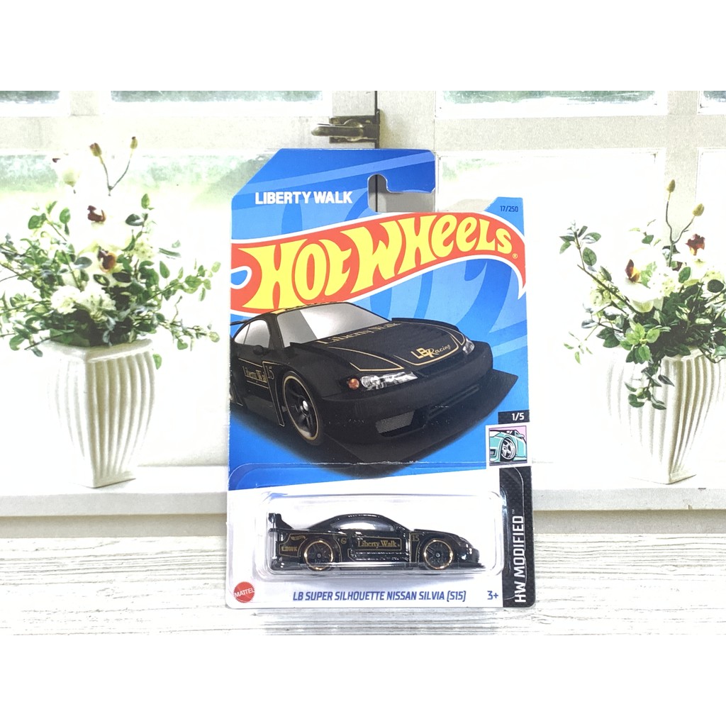 Jual HOT WHEELS LBWK NISSAN SILVIA S15 HITAM JAPAN CARD DIECAST ...