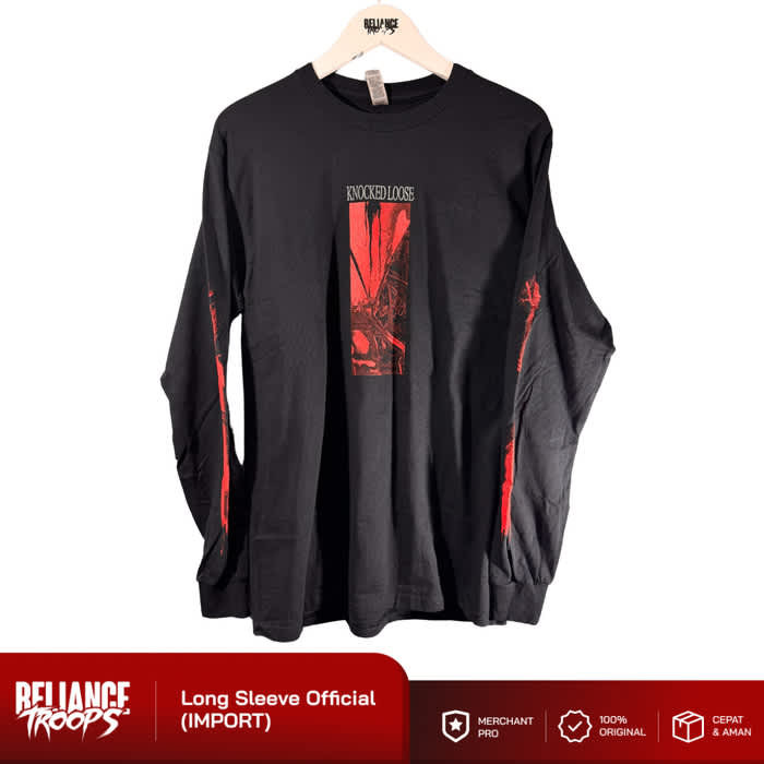 Jual Long Sleeve Official Knocked Loose A Tear The Fabric Of Life
