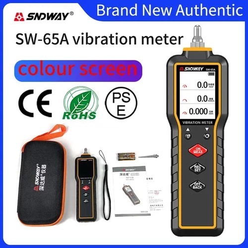 Jual SNDWAY Vibration Meter Digital SW-65A Pengukur Getaran | Shopee ...