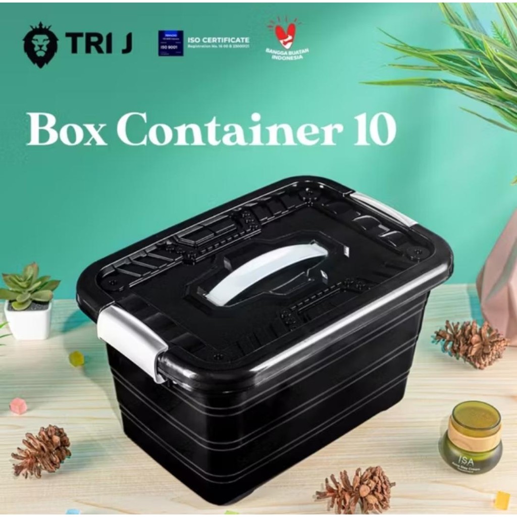 Jual BOX CONTAINER DENGAN HANDLE - Kontainer Box Plastik Jumbo ...