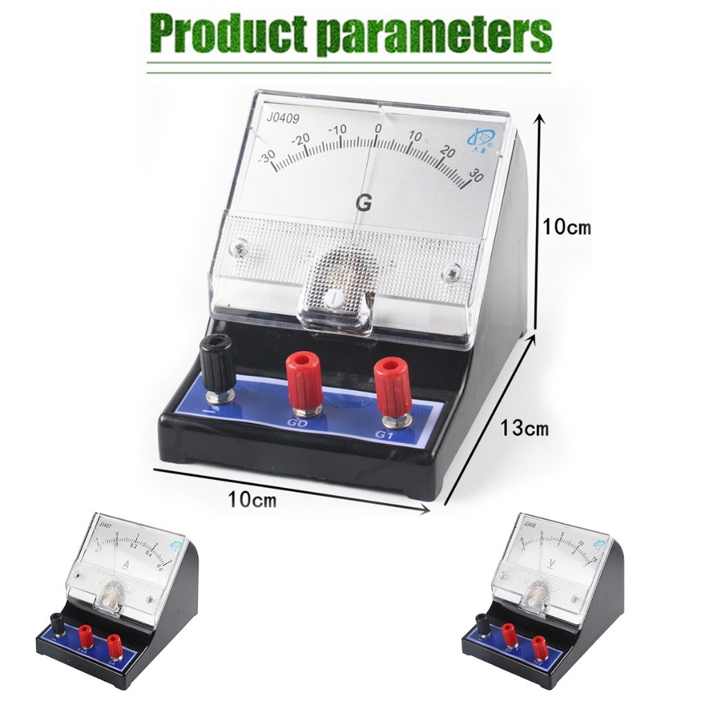 Jual Ampere&Volt Meter Analog DC Besar Sensitif Galvanometer Sensor ...