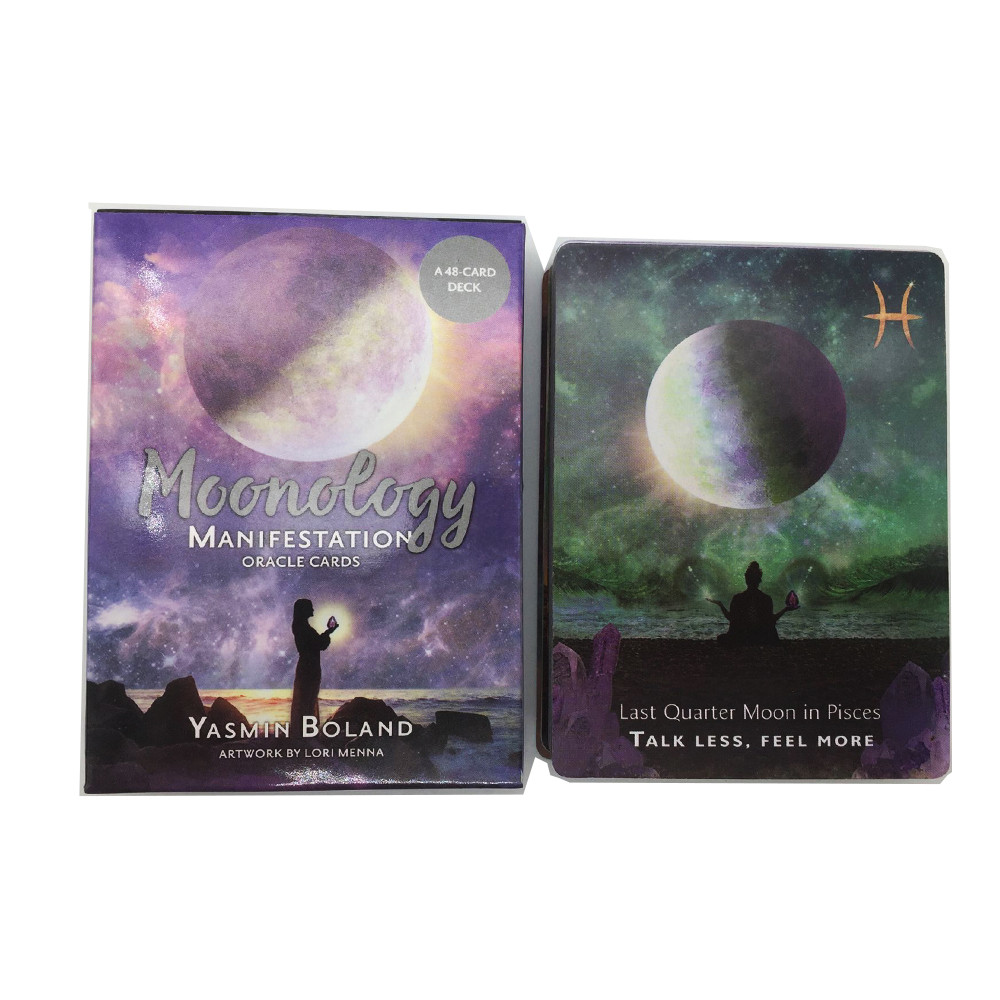 Jual Moonology Oracle Card Mystic Divination Gameplay
