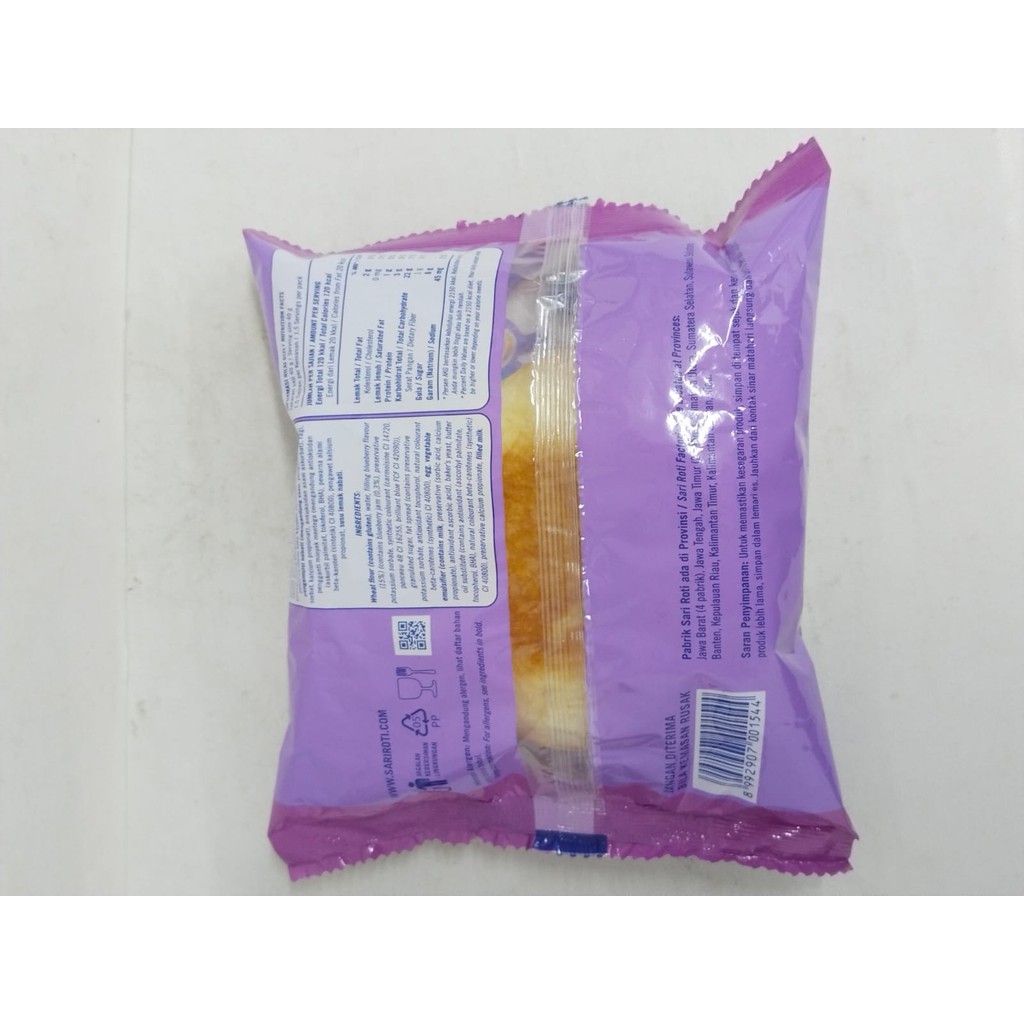 Jual SARI ROTI BLUEBERRY BUN 53G | Shopee Indonesia