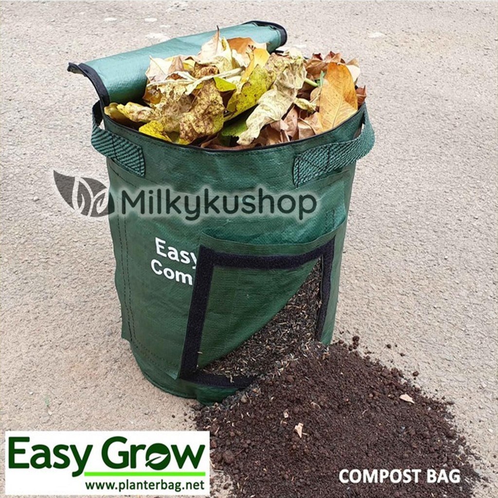 Jual COMPOST BAG EASY GROW 50 LITER - HIJAU TAS KOMPOS | Shopee Indonesia