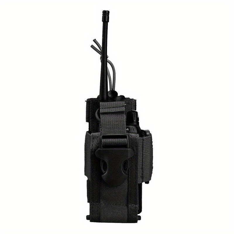 HYS Walkie Talkie Pouch, Supporto Per Radio Molle, Custodia - 5