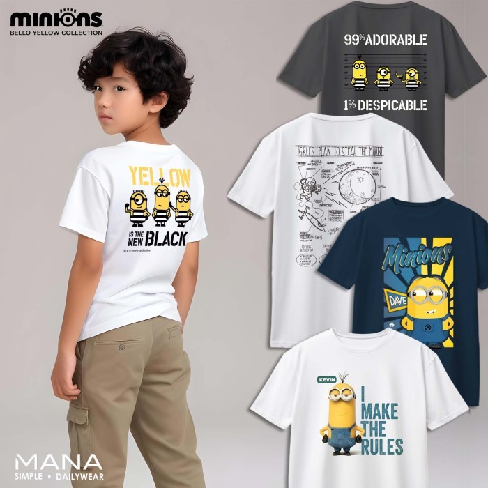 Despicable e inions One In A inion Happy Portrait T-Shirt