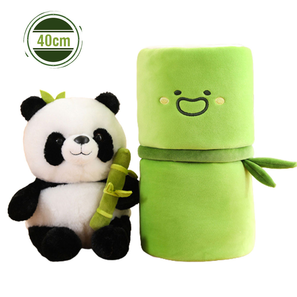 Jual Cute Panda Doll Plush Toy Bamboo Dolls Soft Stuffed Animal