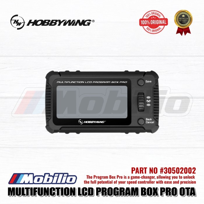 Jual Hobbywing Part #30502002 Multifunction LCD Program Box Pro OTA ...