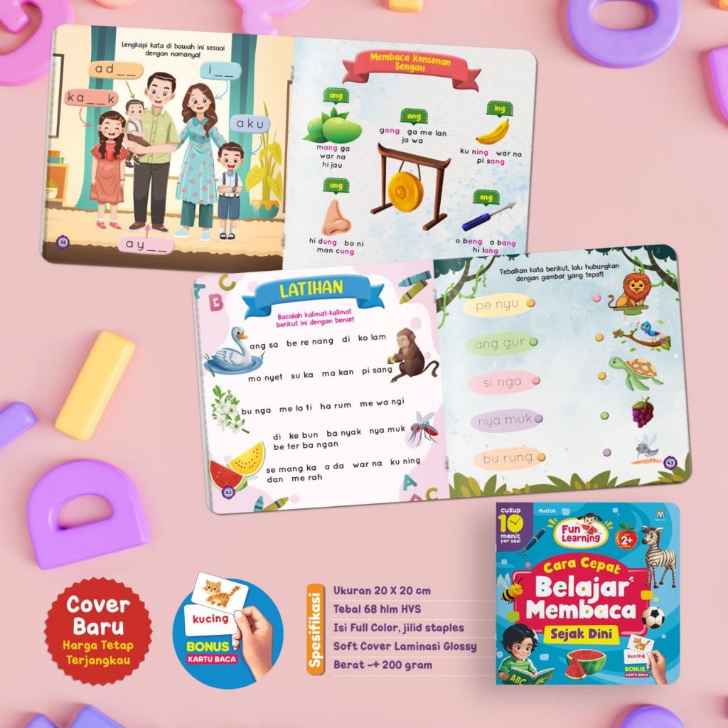 Jual Fun Learning - Cara Cepat Membaca Sejak Dini | Buku Belajar Anak ...