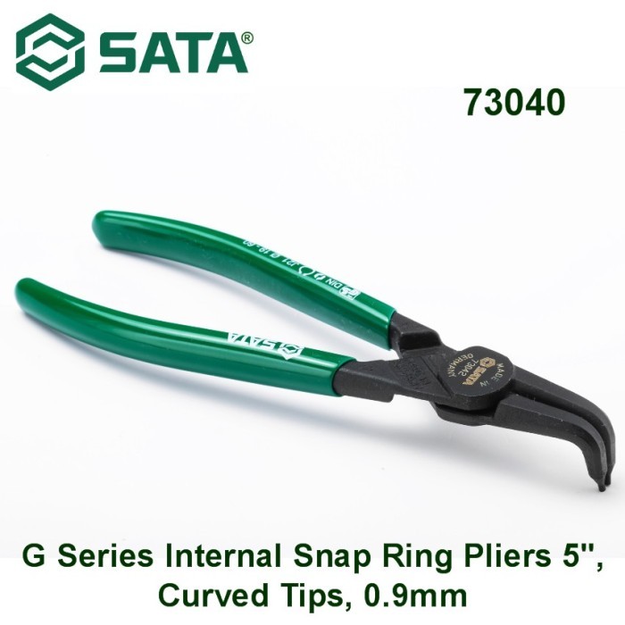 Jual SATA 73040 Tang Snap Ring Pliers G Series Internal 5 Inch, Curved ...