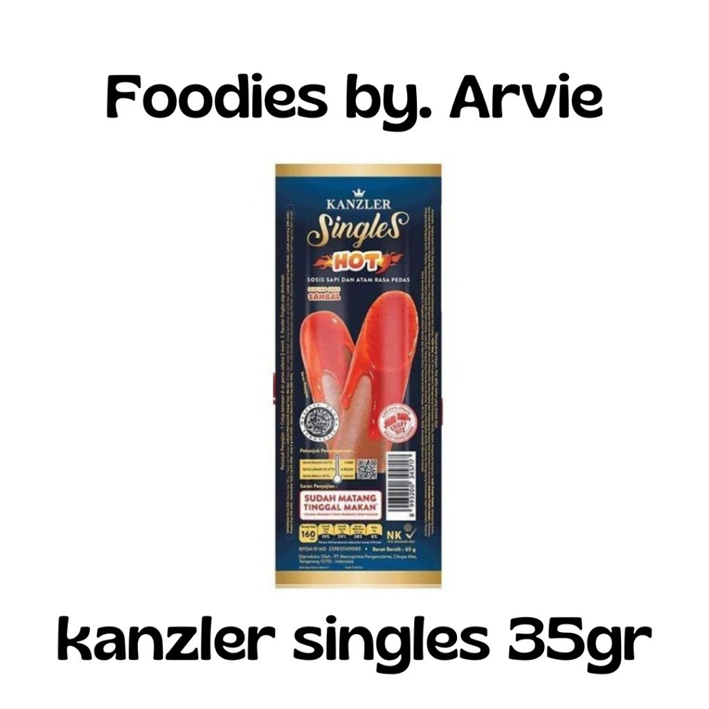 Jual KANZLER SINGLES SOSIS MINI 35GR | Shopee Indonesia