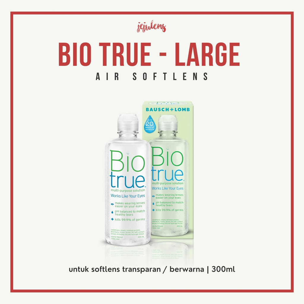 Jual JEJULENS Bio True - 300ml air rendam softlens | Shopee Indonesia