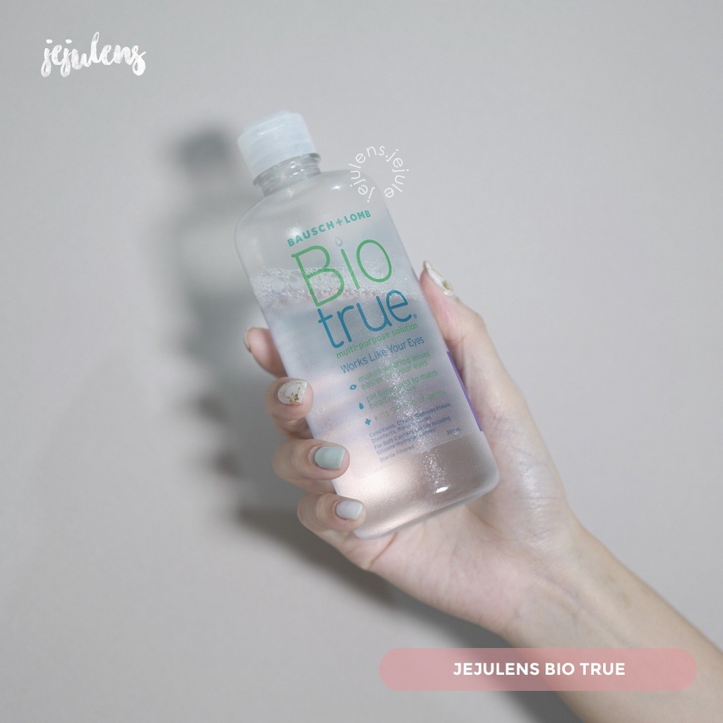 Jual JEJULENS Bio True - 300ml air rendam softlens | Shopee Indonesia