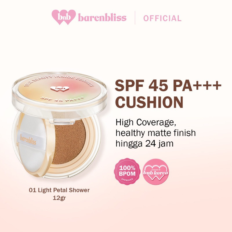 Jual BNB barenbliss Korean Bloomatte True Beauty Inside Cushion「24H