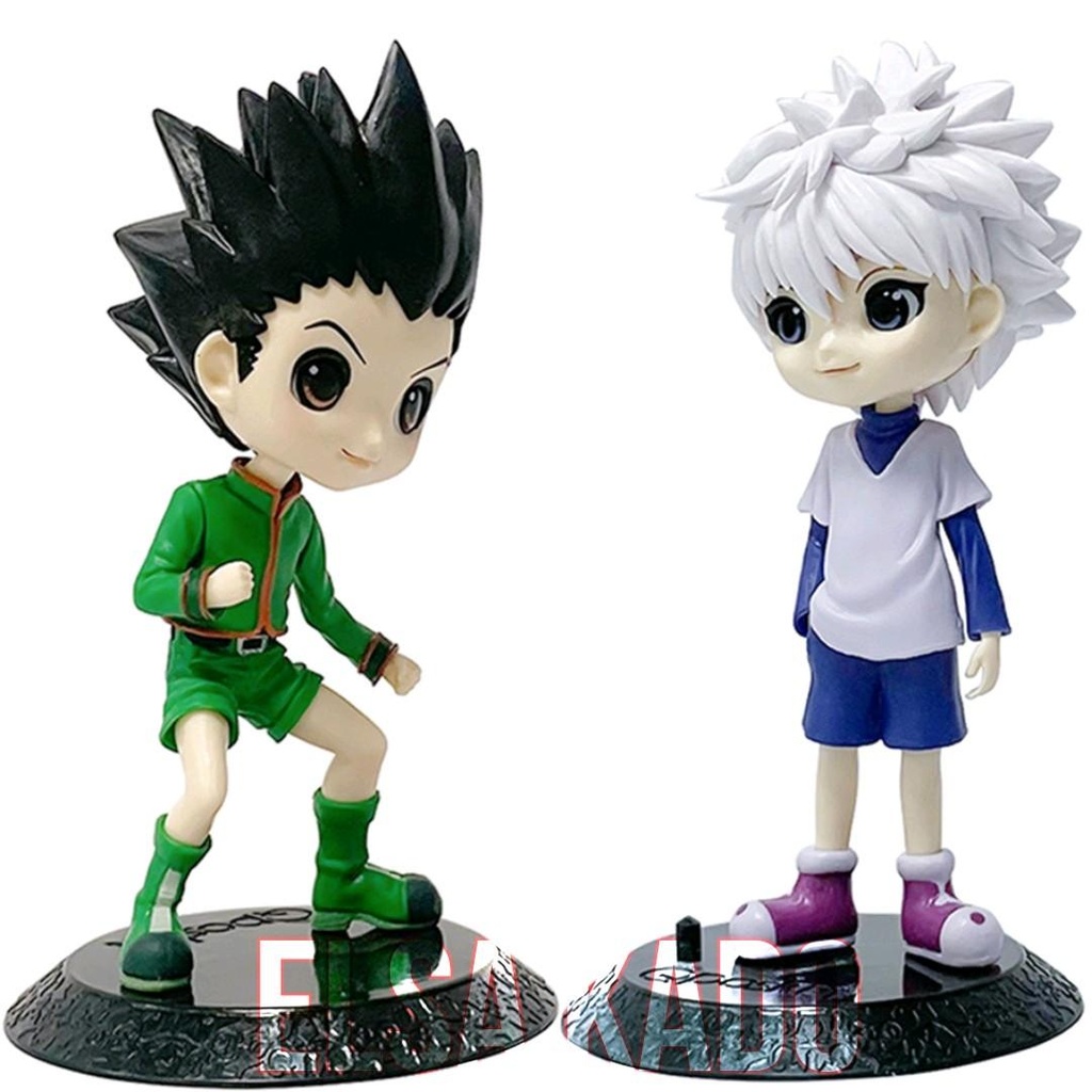 Jual Qposket Hunter X Hunter Action Figure Gon & Killua 14cm Statue ...