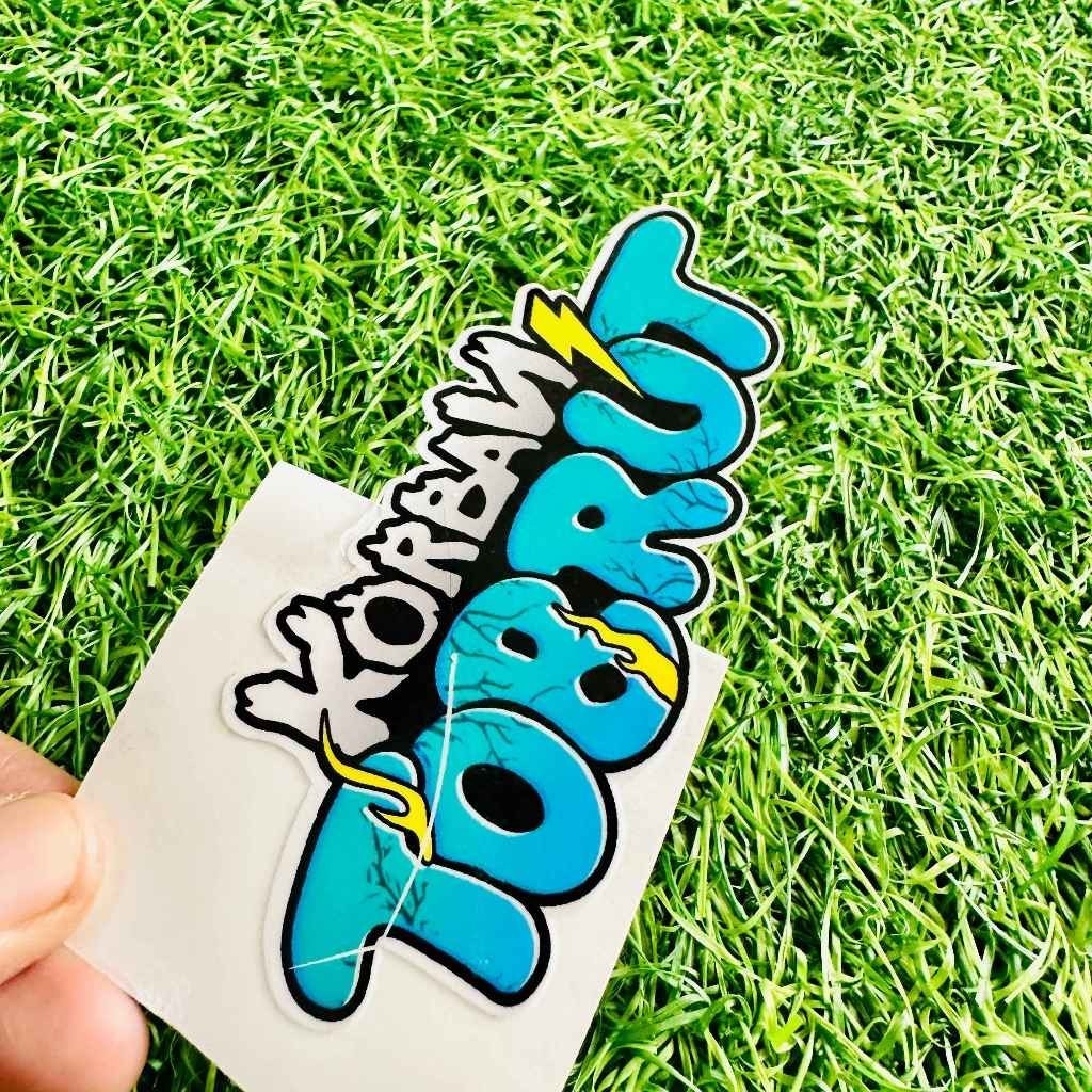 Jual Stiker Sticker Korban Tobrut 10cm x 4.5cm: Vinyil Glossy ...