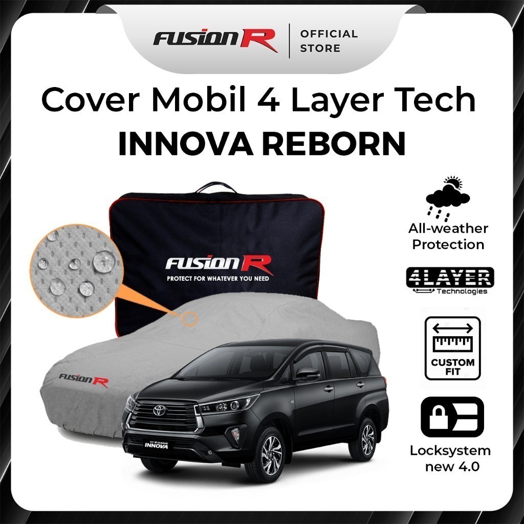 Jual [TERBARU] Fusion R Body Cover Sarung Penutup Mobil INNOVA REBORN ...