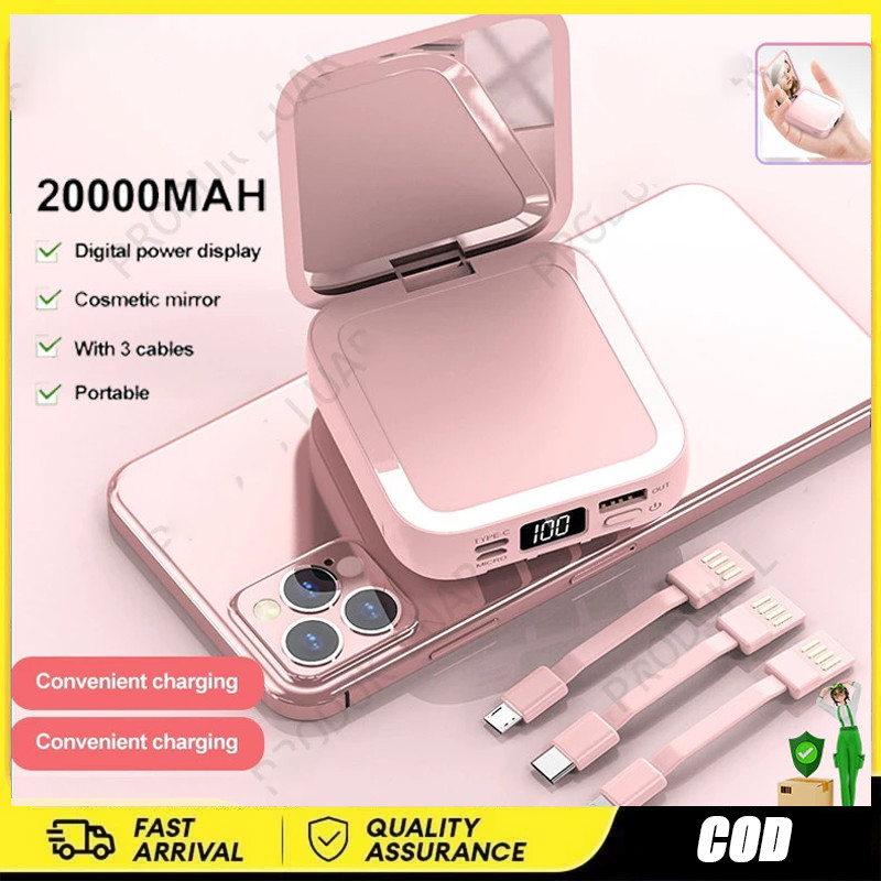 Jual (Kirim dalam waktu 2 jam) Power Bank MINI Fast Charging 20000mAh ...