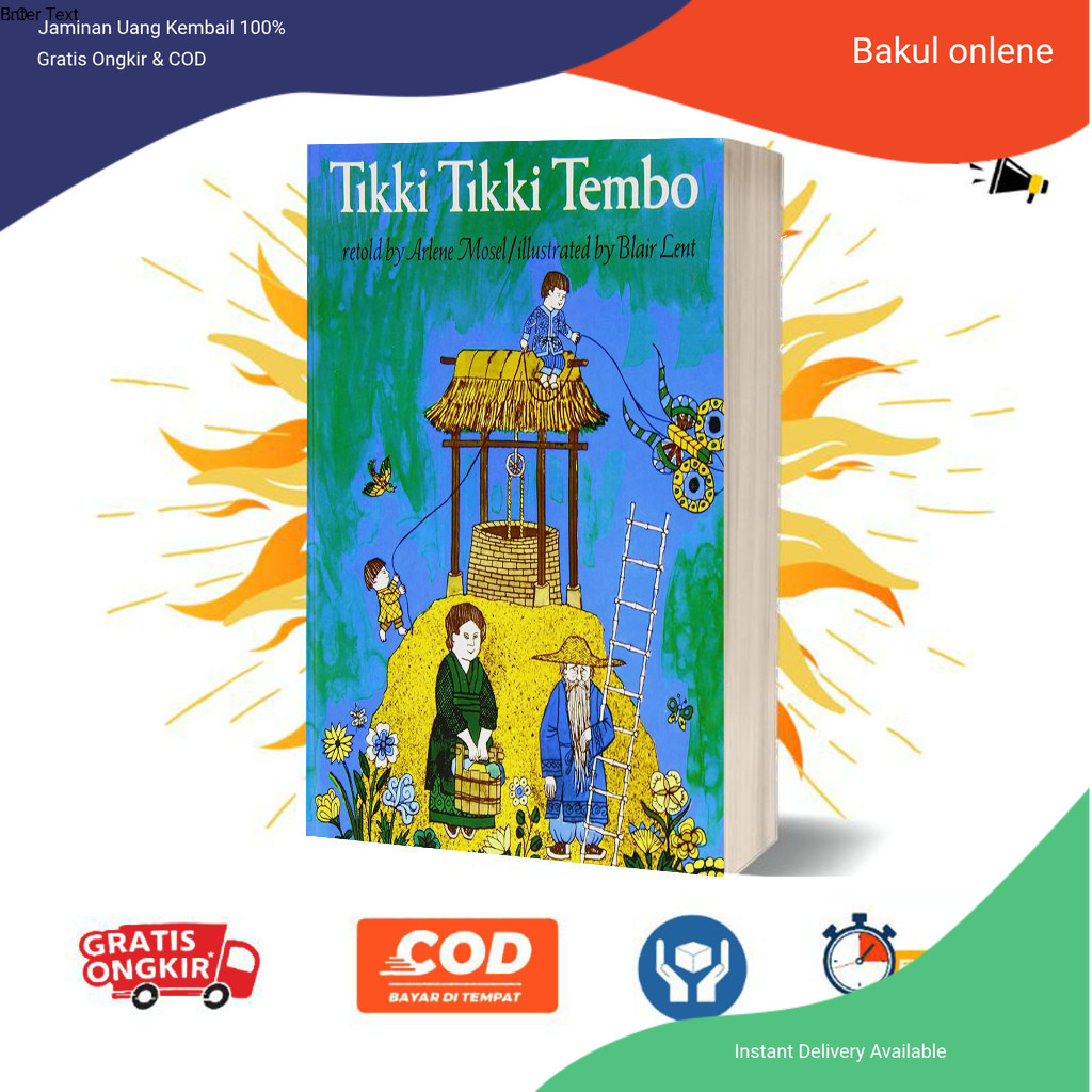 Jual Buku eng Tikki Tikki Tembo by Arlene Mosel (English) | Shopee ...