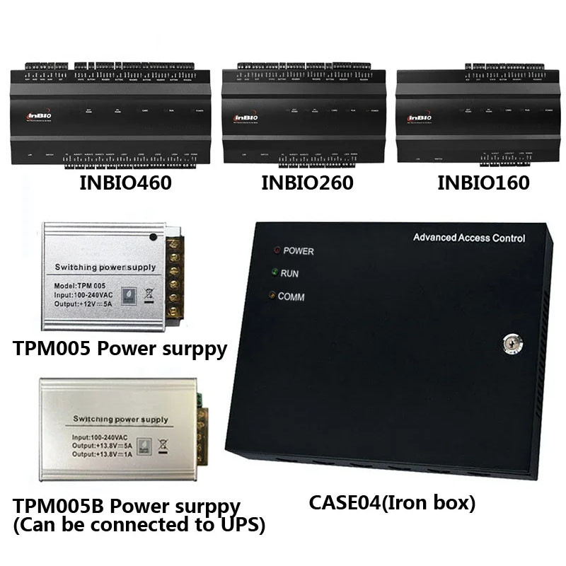 Jual TCP/IP Biometric Fingerprint And RFID Card Door Access Control ...