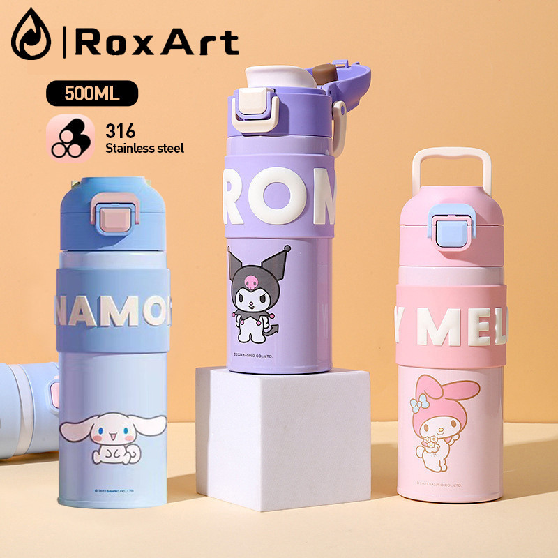 Jual RoxArt 500ML Termos Botol Minum Thermal Stainless Vacuum Water ...